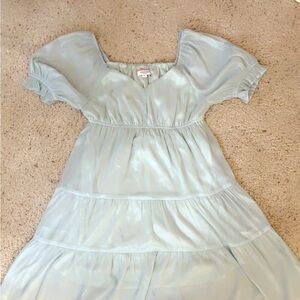 light green women’s dress